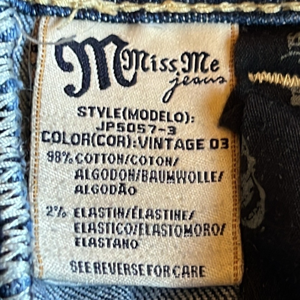 Miss. Me jeans size 26 - Picture 9 of 10